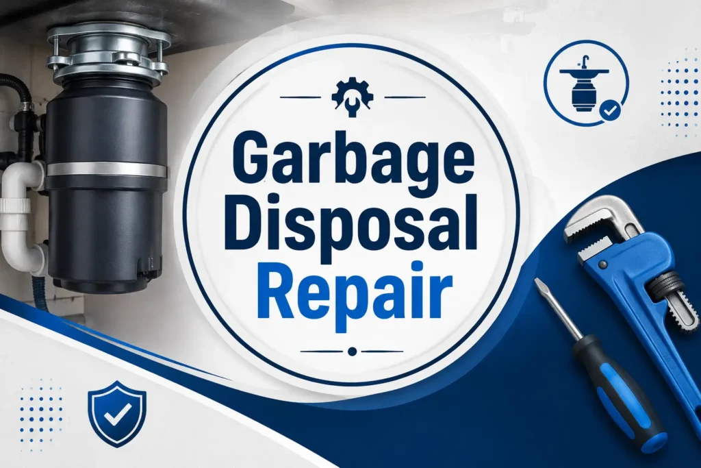 Garbage disposal repair - Smart home fix