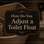 How Do You Adjust a Toilet Float