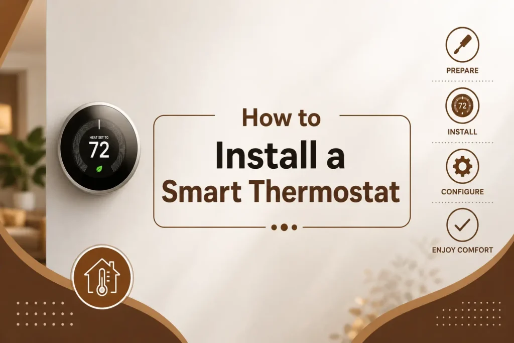 How to Install a Smart Thermostat