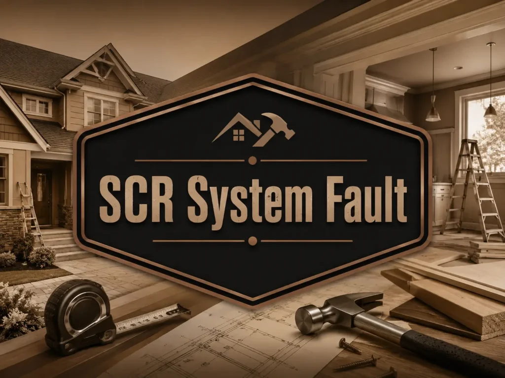 SCR system fault - smart home fix