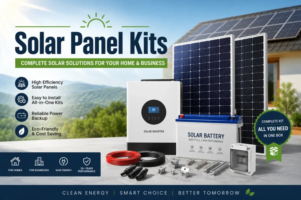 Solar Panel Kits - smart home fix