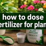 How to Dose Fertilizer for Plants