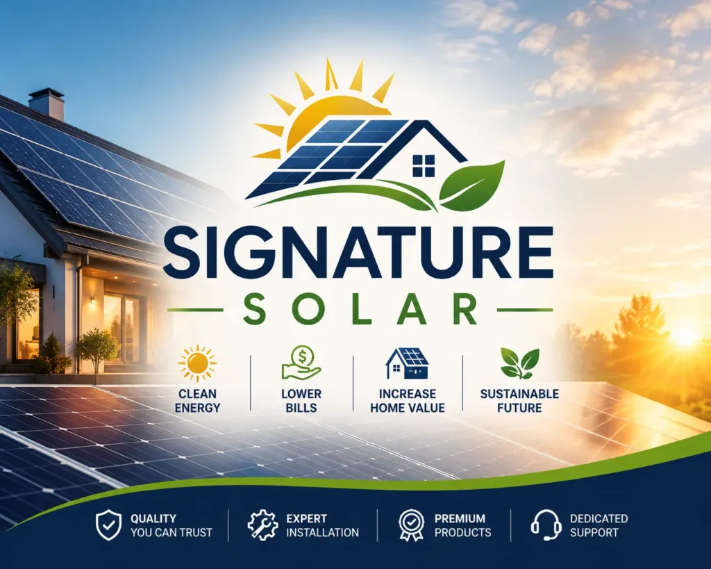 signature solar - SmartHomeFix