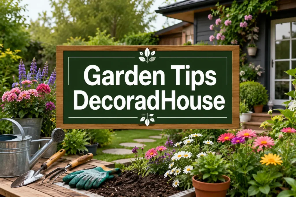 Garden Tips DecoradHouse